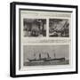 The Belgian Steam-Ship Leopold II-null-Framed Giclee Print