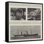 The Belgian Steam-Ship Leopold II-null-Framed Stretched Canvas