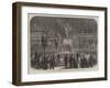 The Belgian Tir National, Illumination of the Place Des Martyrs, Brussels-null-Framed Giclee Print