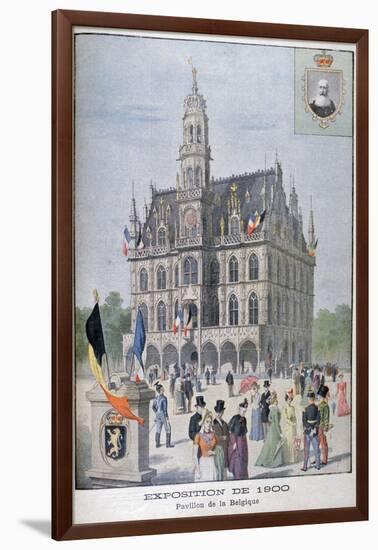 The Belgium Pavilion at the Universal Exhibition of 1900, Paris, 1900-null-Framed Giclee Print