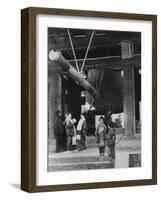 The Bell Pagoda, Nara, Japan, Late 19th or Early 20th Century-null-Framed Giclee Print