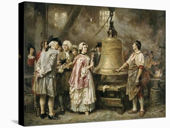 The Bell's First Note-Jean Leon Gerome Ferris-Stretched Canvas