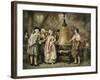 The Bell's First Note-Jean Leon Gerome Ferris-Framed Giclee Print