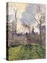 The Bell Tower of Bazincourt, 1885-Camille Pissarro-Stretched Canvas