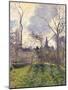 The Bell Tower of Bazincourt, 1885-Camille Pissarro-Mounted Giclee Print