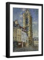 The Bell Tower of St, 1925-Gustave Loiseau-Framed Giclee Print