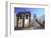 The Bell Towers at the Monastery of St. John at Chora, Patmos, Dodecanese, Greek Islands, Greece-Neil Farrin-Framed Photographic Print