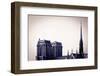 The Bell Towers of Notre Dame Cathedral, Paris, France-Russ Bishop-Framed Photographic Print