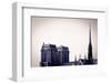 The Bell Towers of Notre Dame Cathedral, Paris, France-Russ Bishop-Framed Photographic Print