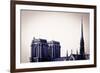The Bell Towers of Notre Dame Cathedral, Paris, France-Russ Bishop-Framed Photographic Print