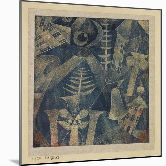 The Bell!-Paul Klee-Mounted Giclee Print