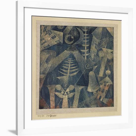 The Bell!-Paul Klee-Framed Giclee Print