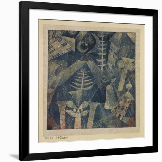 The Bell!-Paul Klee-Framed Giclee Print