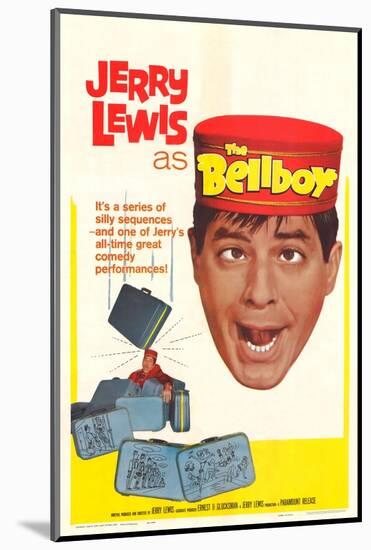 The Bellboy - Movie Poster Reproduction-null-Mounted Photo