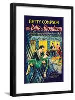 The Belle of Broadway-null-Framed Art Print