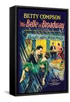 The Belle of Broadway-null-Framed Stretched Canvas