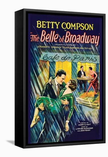 The Belle of Broadway-null-Framed Stretched Canvas