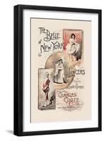 The Belle of New York, Lancers-W&d Downey-Framed Art Print