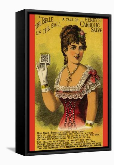 The Belle of The Ball - a Tale of Henry's Carbolic Salve-null-Framed Stretched Canvas