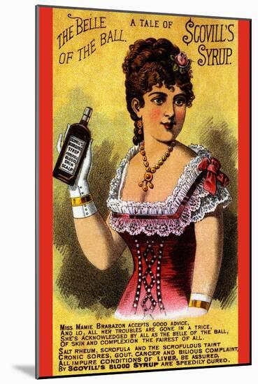 The Belle of the Ball - a Tale of Scovlls Syrup-null-Mounted Art Print