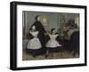 The Bellelli Family, 1858-1867-Edgar Degas-Framed Giclee Print