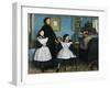 The Bellelli Family, 1858-67-Edgar Degas-Framed Giclee Print