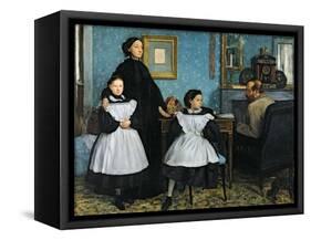 The Bellelli Family, 1858-67-Edgar Degas-Framed Stretched Canvas
