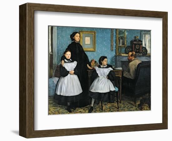 The Bellelli Family, 1858-67-Edgar Degas-Framed Giclee Print