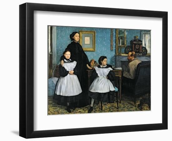 The Bellelli Family, 1858-67-Edgar Degas-Framed Giclee Print