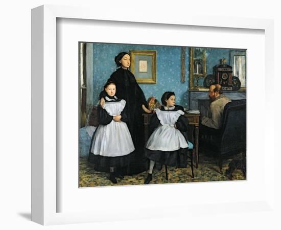 The Bellelli Family, 1858-67-Edgar Degas-Framed Giclee Print