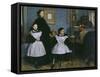 The Bellelli Family, c.1858-Edgar Degas-Framed Stretched Canvas