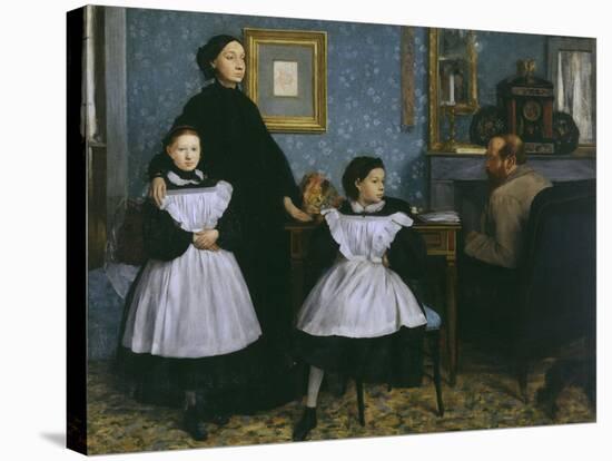 The Bellelli Family, c.1858-Edgar Degas-Stretched Canvas