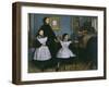 The Bellelli Family, c.1858-Edgar Degas-Framed Giclee Print