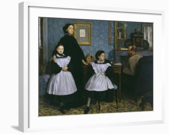 The Bellelli Family, c.1858-Edgar Degas-Framed Giclee Print