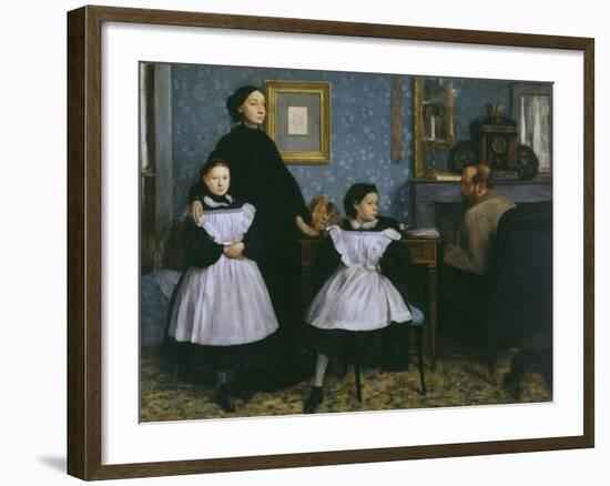 The Bellelli Family, c.1858-Edgar Degas-Framed Giclee Print