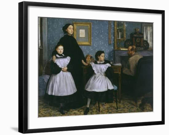 The Bellelli Family, c.1858-Edgar Degas-Framed Giclee Print