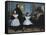 The Bellelli Family (La Famille Bellelli)-Edgar Degas-Framed Stretched Canvas