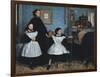 The Bellelli Family (La Famille Bellelli)-Edgar Degas-Framed Art Print