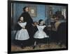 The Bellelli Family (La Famille Bellelli)-Edgar Degas-Framed Art Print