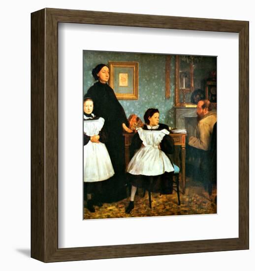 The Bellelli Family-Edgar Degas-Framed Giclee Print