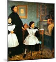 The Bellelli Family-Edgar Degas-Mounted Giclee Print