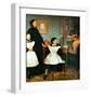 The Bellelli Family-Edgar Degas-Framed Giclee Print