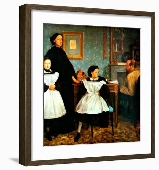 The Bellelli Family-Edgar Degas-Framed Giclee Print