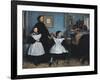 The Bellelli Family-Edgar Degas-Framed Art Print