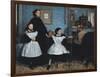 The Bellelli Family-Edgar Degas-Framed Art Print