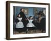 The Bellelli Family-Edgar Degas-Framed Art Print