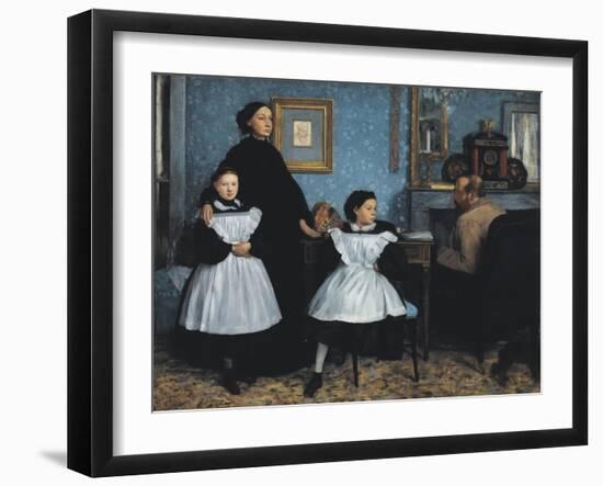 The Bellelli Family-Edgar Degas-Framed Art Print