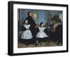 The Bellelli Family-Edgar Degas-Framed Art Print