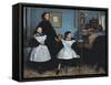 The Bellelli Family-Edgar Degas-Framed Stretched Canvas