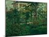 The Bellevue garden, 1880. Manet spent the last summers of his life outside Paris in Bellevue.-Edouard Manet-Mounted Giclee Print